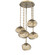 Nova Round 5pc Multi-Pendant Chain (Bulb) (1289|CNB0064-05-GB-B-CH1-E2)