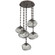 Nova Round 5pc Multi-Pendant Chain (Bulb) (1289|CNB0064-05-FB-S-CH3-E2)