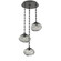 Nova Round 3pc Multi-Pendant Chain (Bulb) (1289|CNB0064-03-MB-S-CH3-E2)
