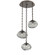 Nova Round 3pc Multi-Pendant Chain (Bulb) (1289|CNB0064-03-FB-S-CH1-E2)
