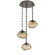 Nova Round 3pc Multi-Pendant Chain (Bulb) (1289|CNB0064-03-FB-B-CH3-E2)