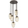 Meteo Round 5pc Multi-Pendant Chain (Bulb) (1289|CNB0063-05-FB-A-CH3-E2)