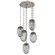 Meteo Round 5pc Multi-Pendant with Chain (Bulb) (1289|CNB0063-05-BS-S-CH1-E2)