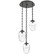 Meteo Round 3pc Multi-Pendant Chain (Bulb) (1289|CNB0063-03-MB-C-CH1-E2)