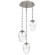 Meteo Round 3pc Multi-Pendant Chain (Bulb) (1289|CNB0063-03-BS-C-CH3-E2)