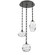 Misto Round 3pc Multi-Pendant Chain (1289|CNB0048-03-MB-OC-CH3-E2)