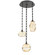 Misto Round 3pc Multi-Pendant Chain (1289|CNB0048-03-MB-OA-CH3-E2)