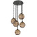 Terra Round 5pc Multi-Pendant Chain (1289|CNB0047-05-MB-OB-CH2-E2)