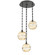 Terra Round 3pc Multi-Pendant Chain (1289|CNB0047-03-MB-OA-CH3-E2)