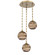 Terra Round 3pc Multi-Pendant Chain (1289|CNB0047-03-GB-OB-CH3-E2)
