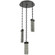 Parallel Round Chain 3pc Multi-Pendant (1289|CNB0042-03-MB-SG-CH1-L1)