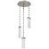 Parallel Round Chain 3pc Multi-Pendant (1289|CNB0042-03-BS-CG-CH3-L3)