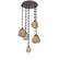 Gem Round Chain 5pc Multi-Pendant (1289|CNB0039-05-FB-B-CH3-L1)