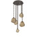 Gem Round Chain 5pc Multi-Pendant (1289|CNB0039-05-FB-B-CH2-L3)