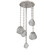 Gem Round Chain 5pc Multi-Pendant (1289|CNB0039-05-BS-S-CH2-L1)
