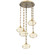 Coppa Round 5pc Multi-Pendant Chain (1289|CNB0036-05-GB-OA-CH3-E2)