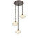 Coppa Round 3pc Multi-Pendant Chain (1289|CNB0036-03-FB-OA-CH1-E2)