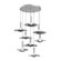 Cumulus Round 8pc Multi-Pendant (1289|CHB0099-08-CS-00-C01-L3-BI)