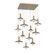 Cirrus Square 12pc Multi-Pendant (1289|CHB0098-12-NB-SG-C01-L3)