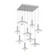 Cirrus Square 9pc Multi-Pendant (1289|CHB0098-09-CS-CG-C01-L3)