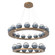 Cabochon Ring - Two-Tier (1289|CHB0093-2B-NB-C-CA1-L3-BU)