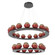 Cabochon Ring - Two-Tier (1289|CHB0093-2B-MB-B-CA1-L3-RE)