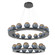 Cabochon Ring - Two-Tier (1289|CHB0093-2B-MB-B-CA1-L3-BU)