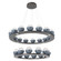Cabochon Ring - Two-Tier (1289|CHB0093-2B-GP-WL-CA1-L3-BU)