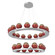 Cabochon Ring - Two-Tier (1289|CHB0093-2B-CS-B-CA1-L3-RE)