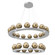 Cabochon Ring - Two-Tier (1289|CHB0093-2B-CS-A-CA1-L1-GB)