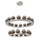 Cabochon Ring - Two-Tier (1289|CHB0093-2B-BS-S-CA1-L3-BB)