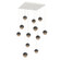 Cabochon Square 12pc Multi-Pendant (1289|CHB0093-12-WI-B-C01-L3-MB)