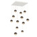 Cabochon Square 12pc Multi-Pendant (1289|CHB0093-12-WI-A-C01-L3-FB)