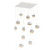 Cabochon Square 12pc Multi-Pendant (1289|CHB0093-12-WI-A-C01-L1-CS)
