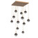 Cabochon Square 12pc Multi-Pendant (1289|CHB0093-12-NB-S-C01-L3-FB)