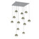 Cabochon Square 12pc Multi-Pendant (1289|CHB0093-12-CS-C-C01-L1-GE)