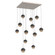 Cabochon Square 12pc Multi-Pendant (1289|CHB0093-12-BS-B-C01-L1-MB)