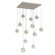 Cabochon Square 12pc Multi-Pendant (1289|CHB0093-12-BS-A-C01-L3-CS)