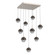 Cabochon Square 9pc Multi-Pendant (1289|CHB0093-09-BS-S-C01-L1-FB)