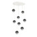 Cabochon Round 8pc Multi-Pendant (1289|CHB0093-08-WI-S-C01-L1-MB)