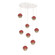 Cabochon Round 8pc Multi-Pendant (1289|CHB0093-08-WI-B-C01-L3-RE)