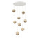 Cabochon Round 8pc Multi-Pendant (1289|CHB0093-08-WI-B-C01-L1-TR)