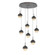 Cabochon Round 8pc Multi-Pendant (1289|CHB0093-08-GP-A-C01-L1-MB)