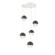 Cabochon Round 5pc Multi-Pendant (1289|CHB0093-05-WI-C-C01-L1-FB)