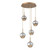 Cabochon Round 5pc Multi-Pendant (1289|CHB0093-05-NB-B-C01-L3-CS)