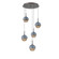 Cabochon Round 5pc Multi-Pendant (1289|CHB0093-05-GP-B-C01-L1-BU)