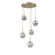 Cabochon Round 5pc Multi-Pendant (1289|CHB0093-05-GB-S-C01-L3-CS)