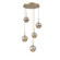 Cabochon Round 5pc Multi-Pendant (1289|CHB0093-05-GB-B-C01-L1-BS)