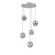 Cabochon Round 5pc Multi-Pendant (1289|CHB0093-05-CS-S-C01-L1-BS)