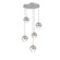 Cabochon Round 5pc Multi-Pendant (1289|CHB0093-05-CS-C-C01-L3-BS)